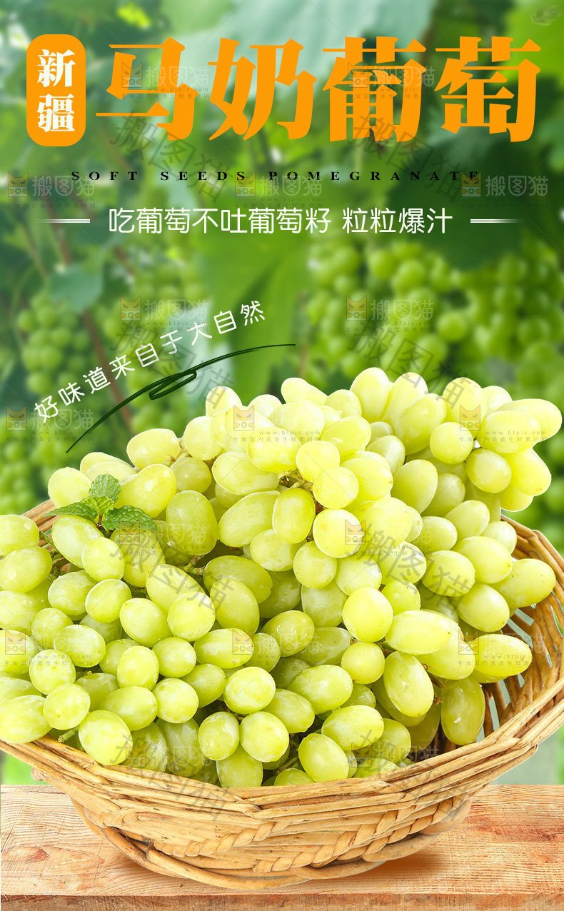 新疆马奶葡萄详情
