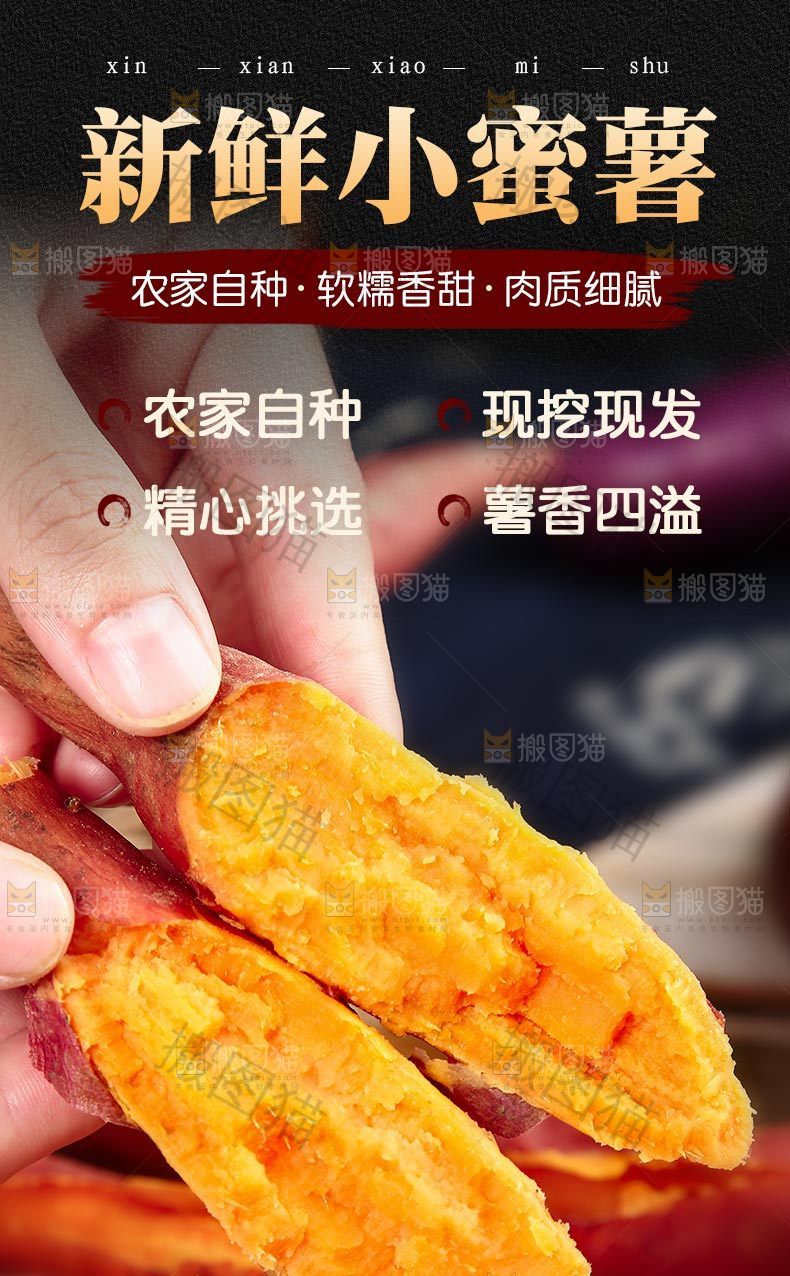 新鲜小蜜薯详情
