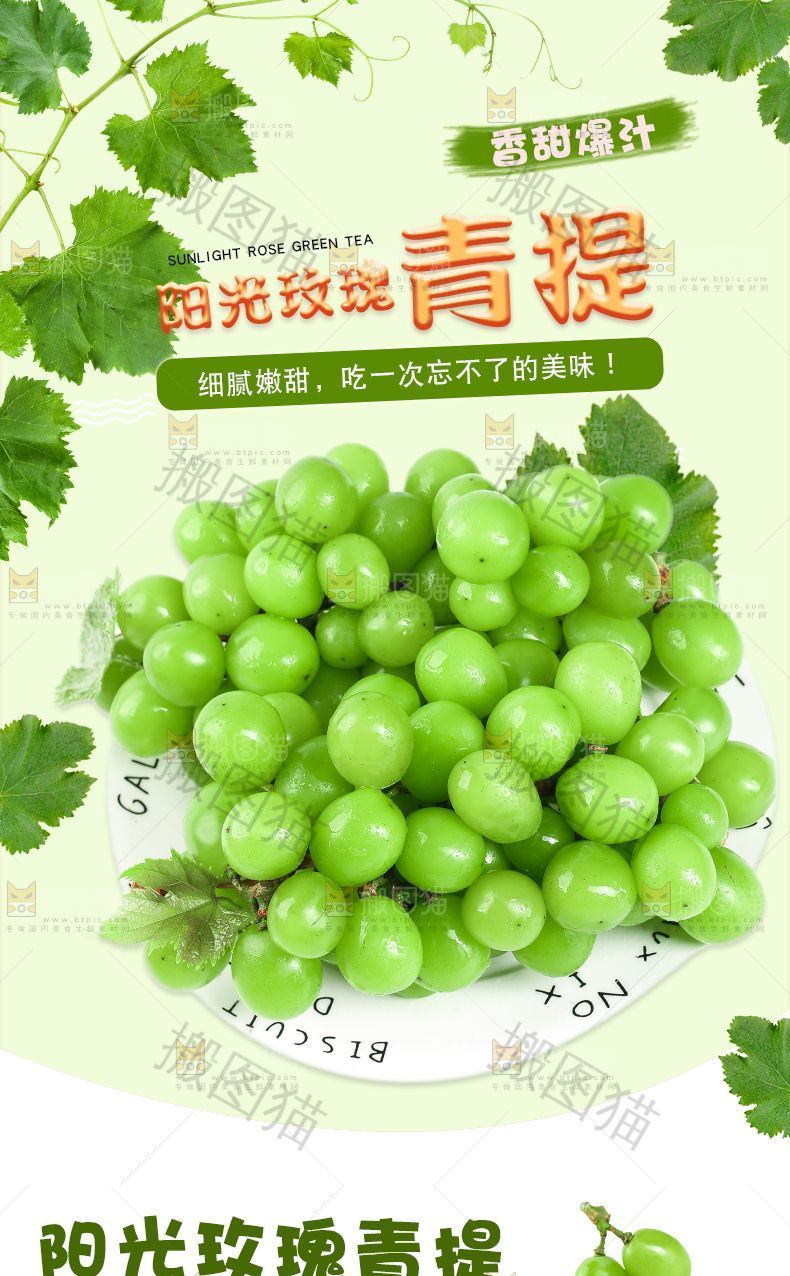 阳光玫瑰青提详情