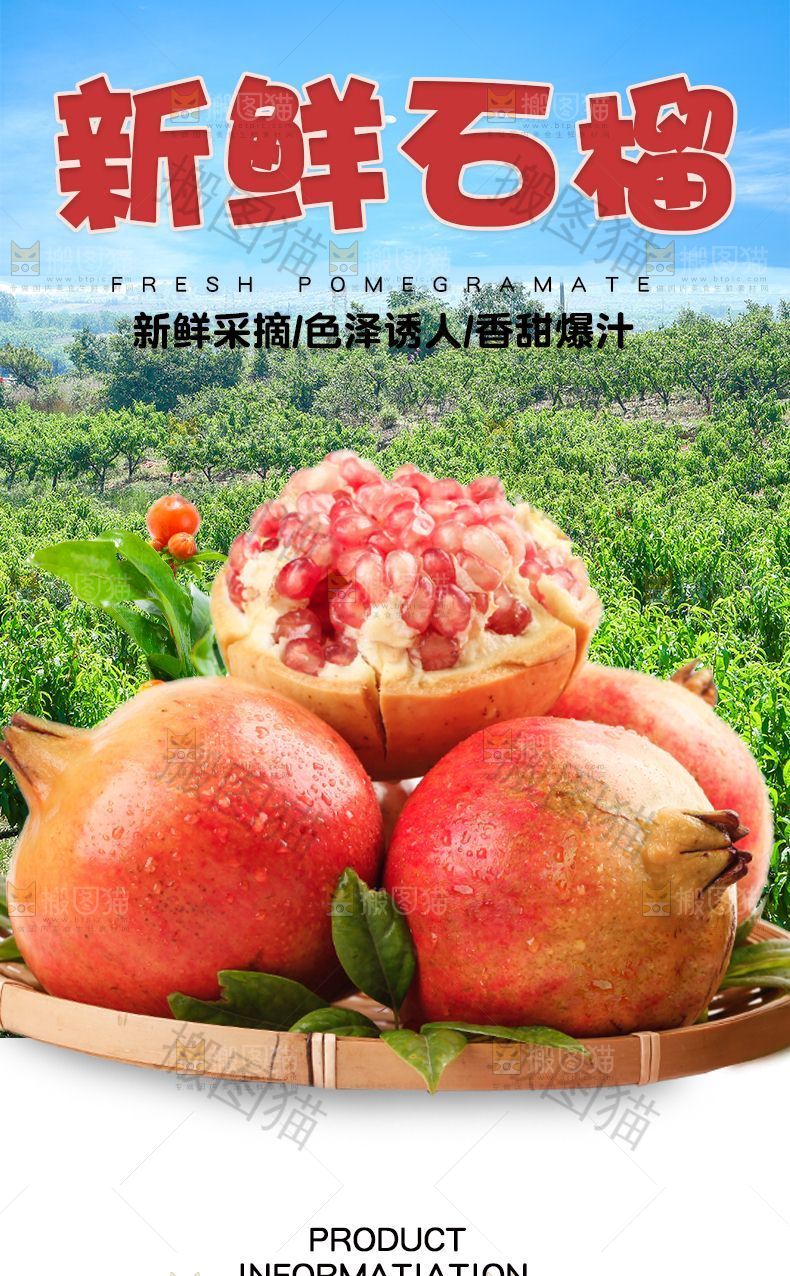新鲜石榴