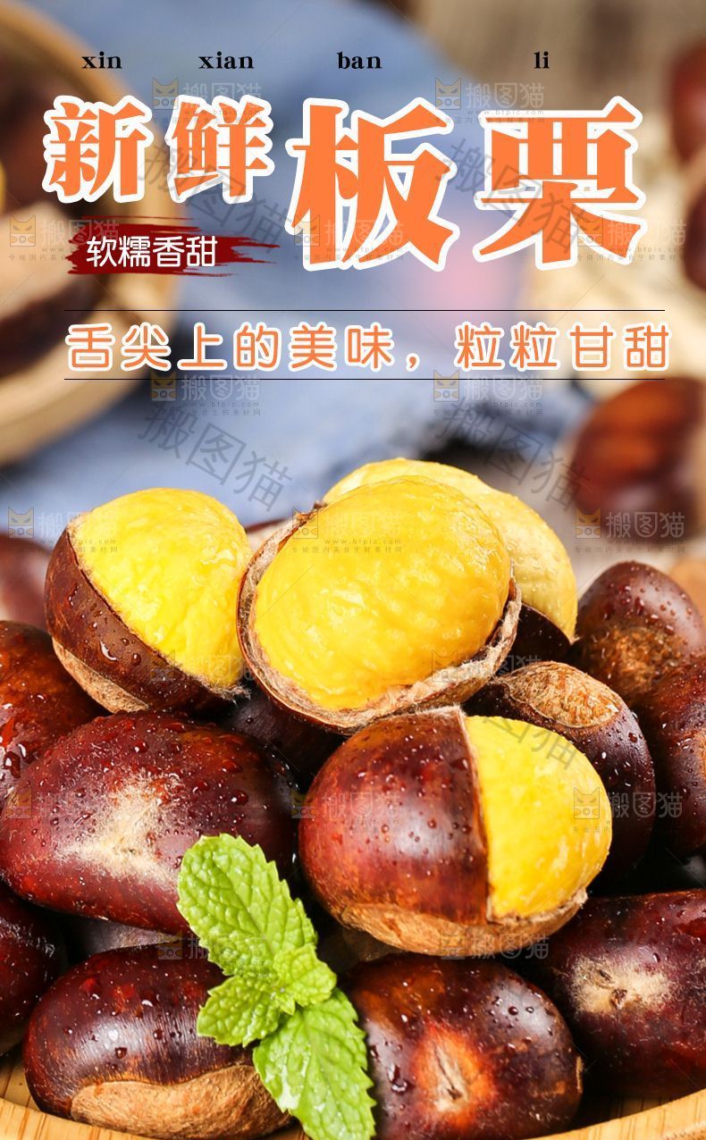 新鲜板栗详情