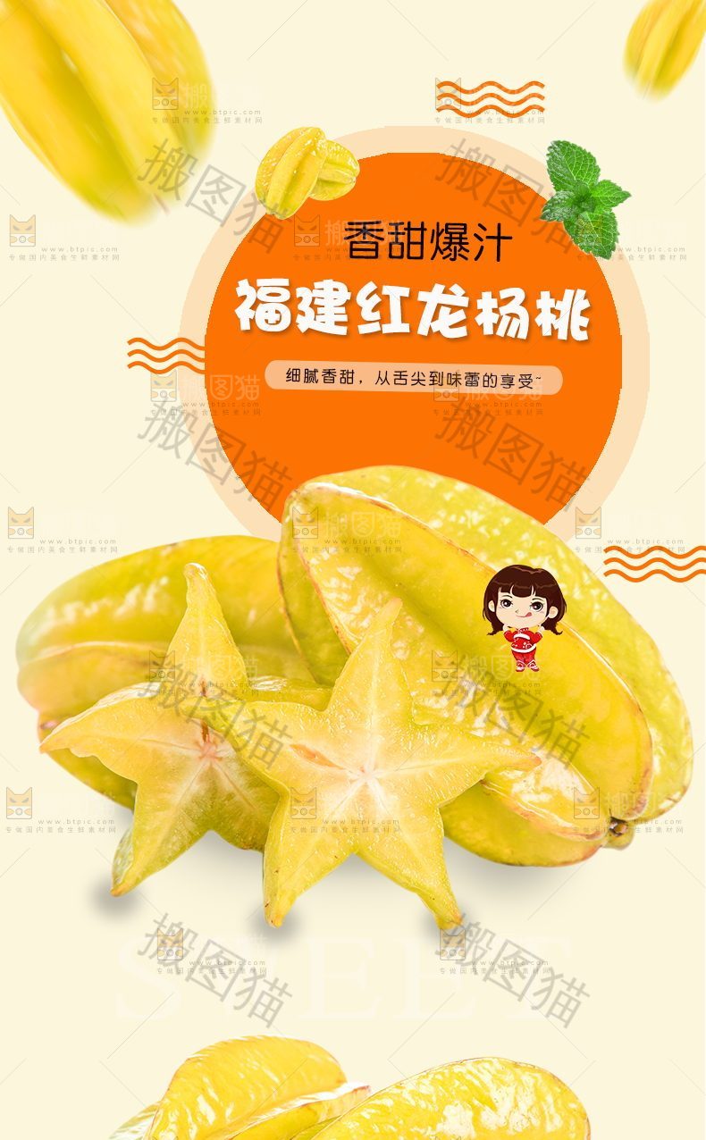 福建红龙杨桃详情