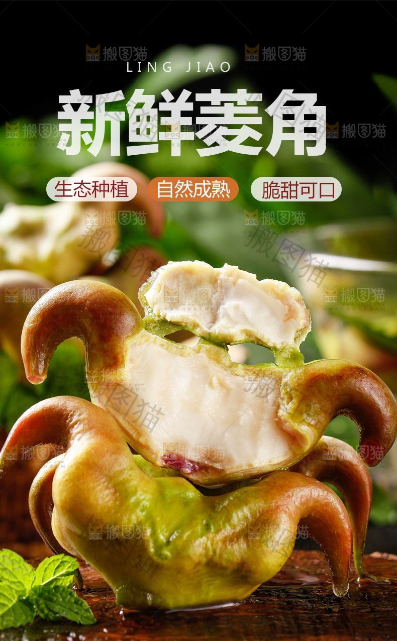 菱角详情页
