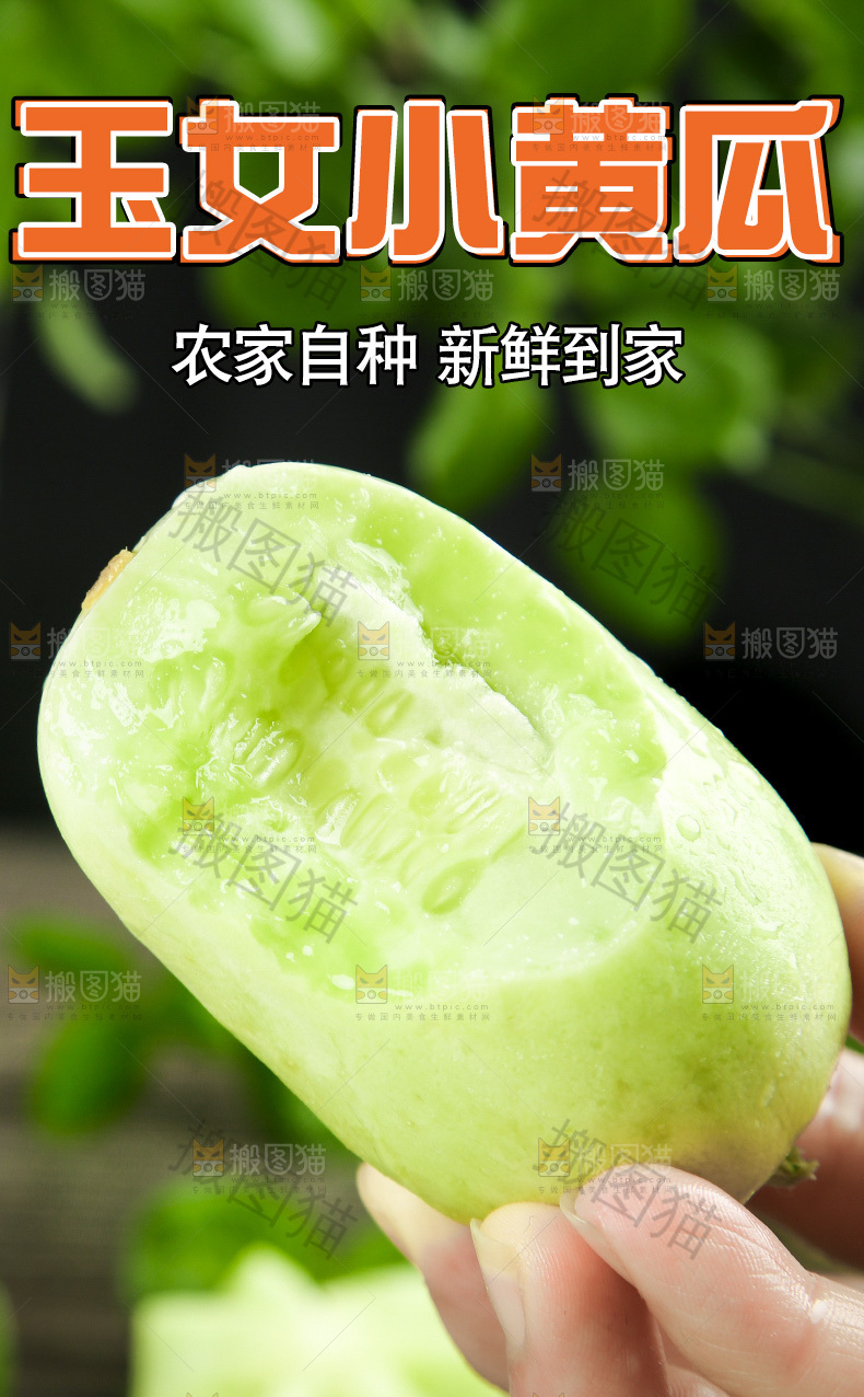 玉女小黄瓜详情页