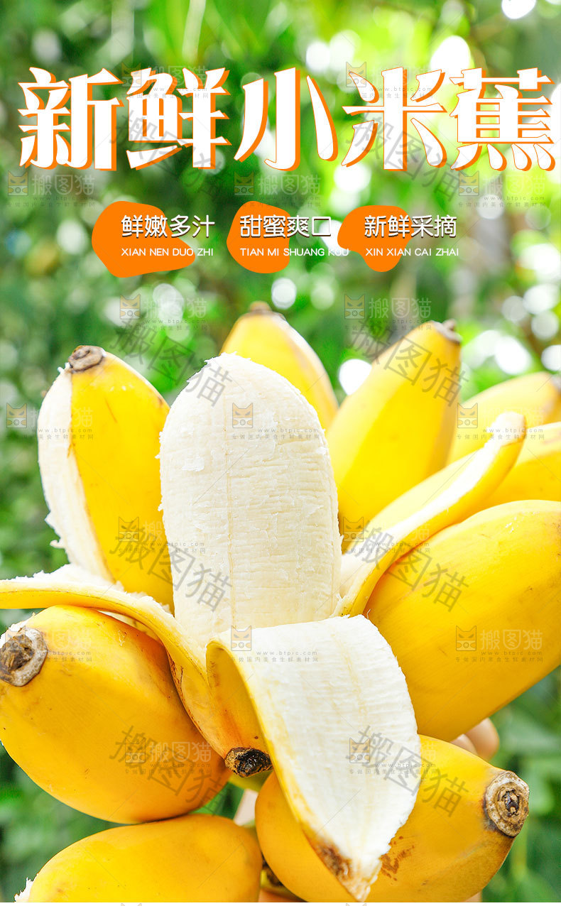 小米蕉详情页设计