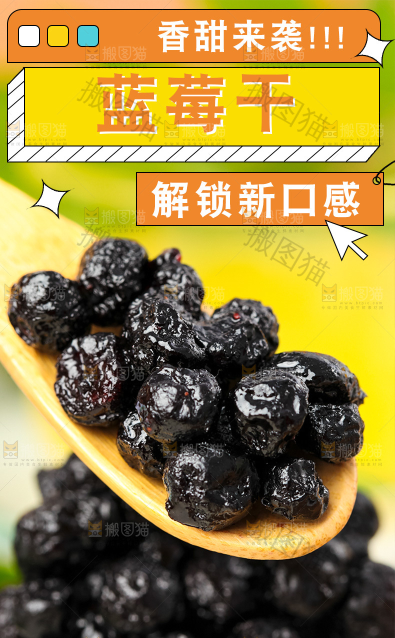 蓝莓干详情页