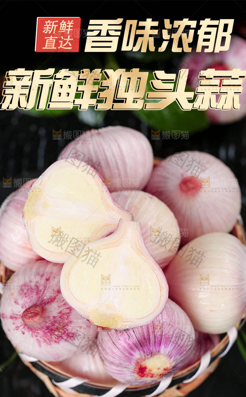 独头蒜详情设计