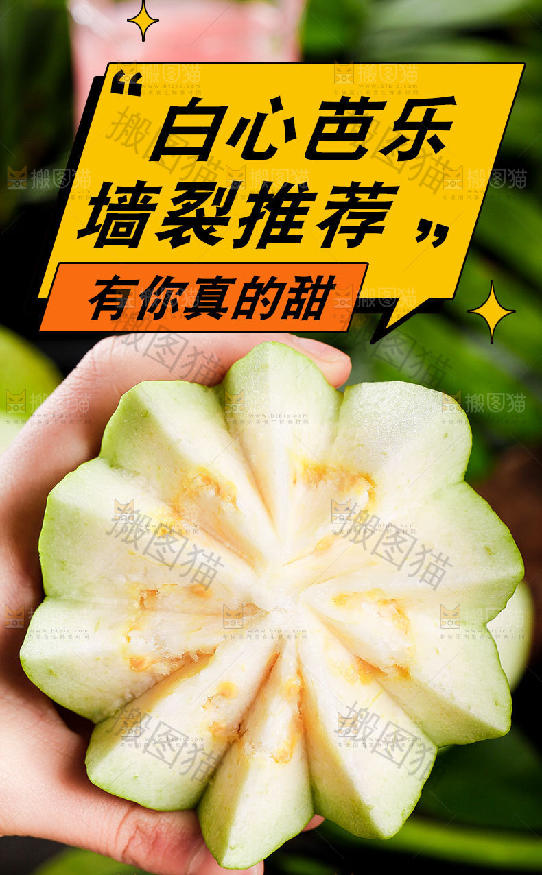 新鲜白心芭乐详情