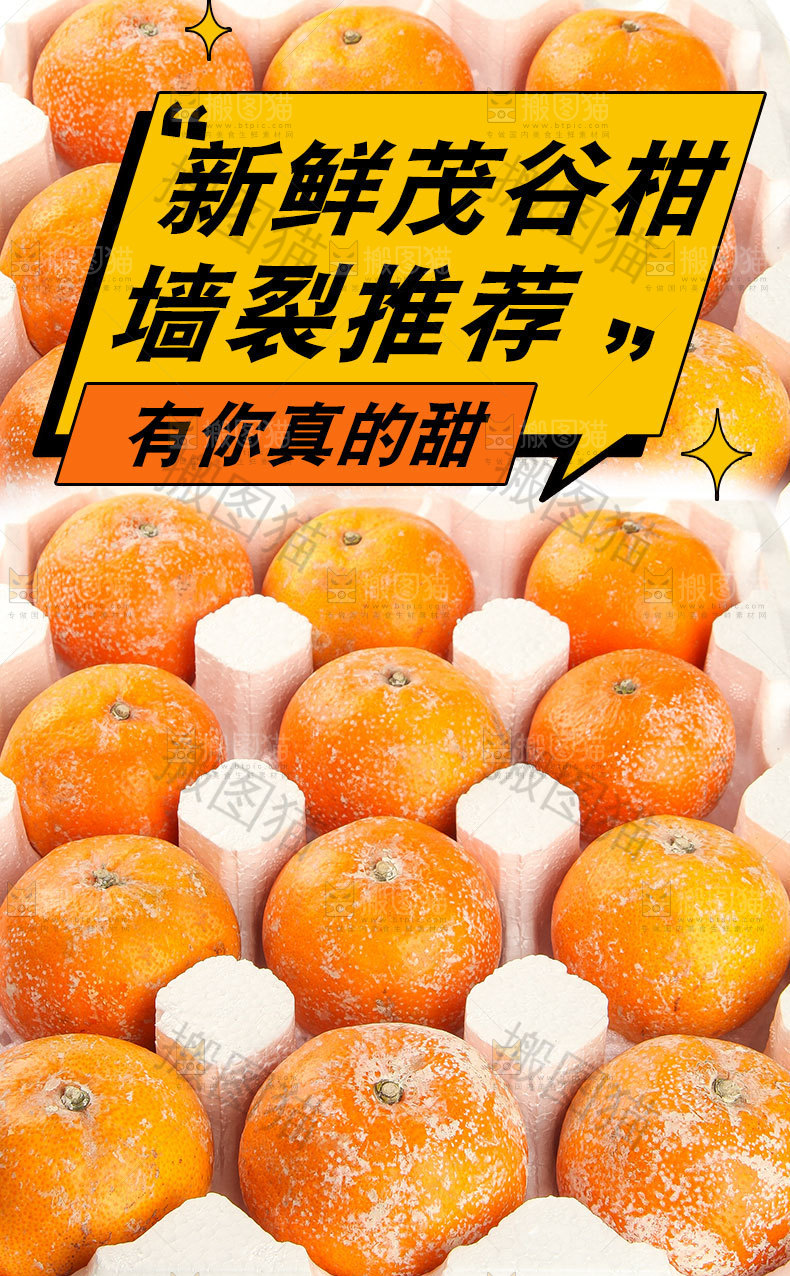 茂谷柑详情设计