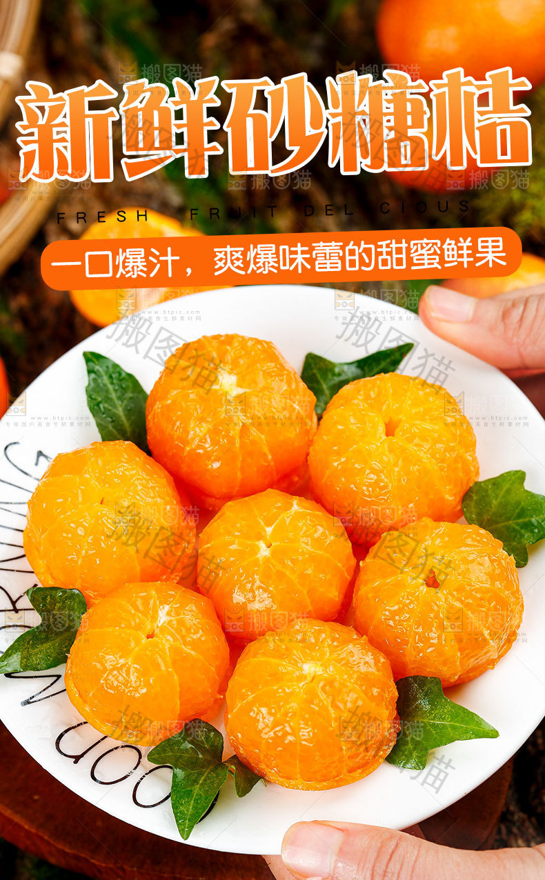 砂糖桔详情页