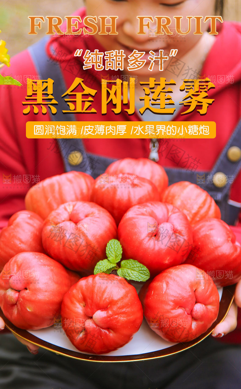 黑金刚莲雾详情页