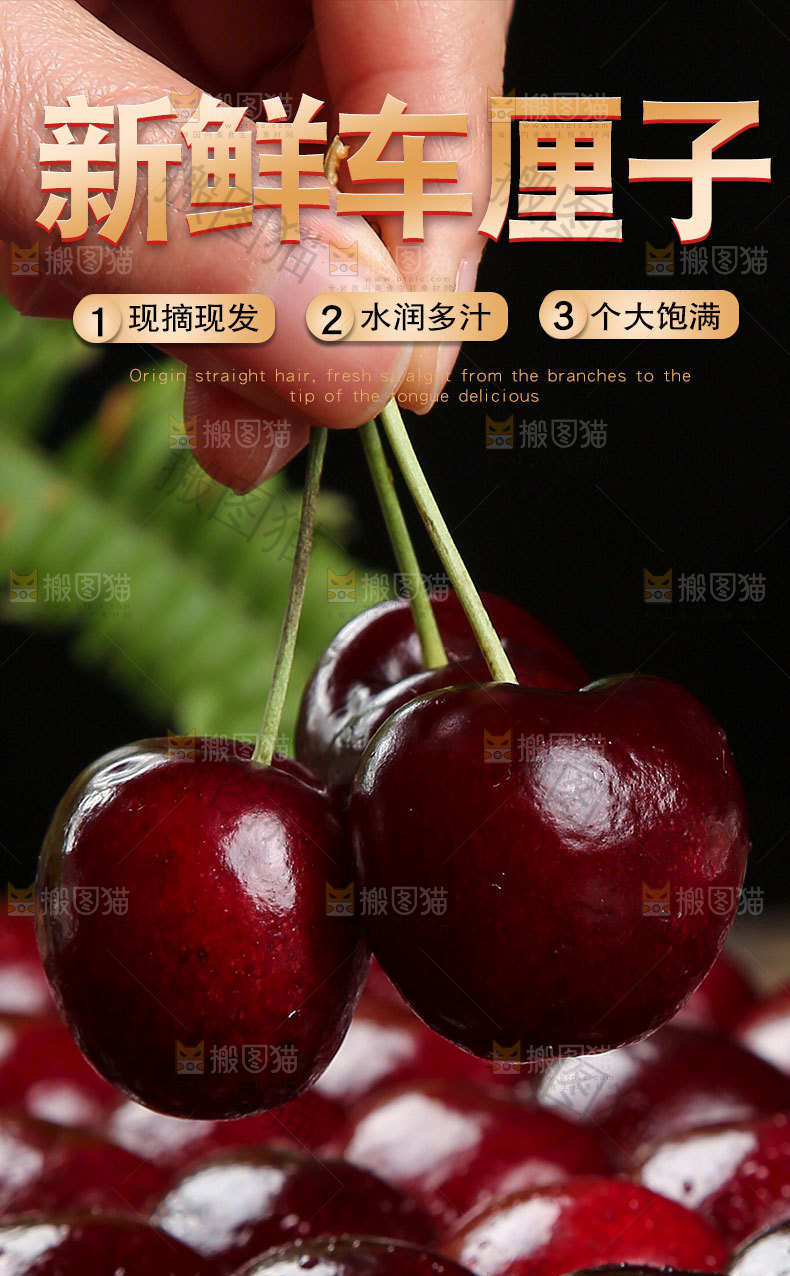 车厘子详情页