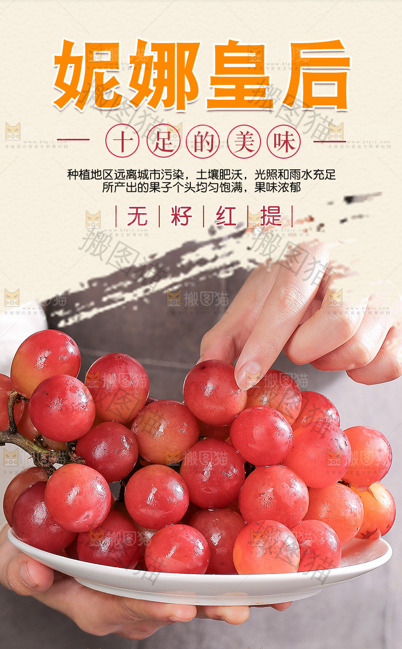 妮娜皇后红提详情页