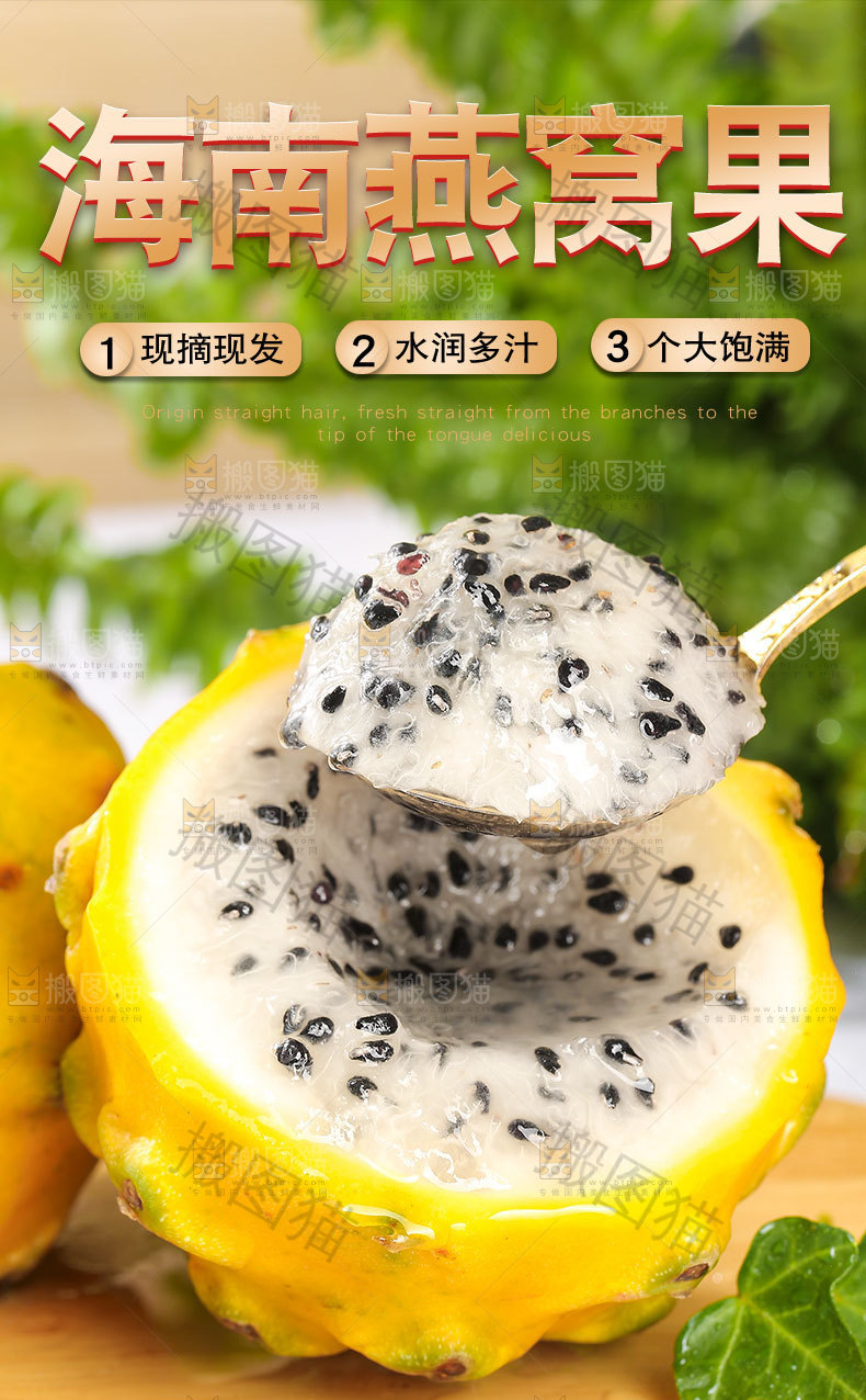海南燕窝果详情页