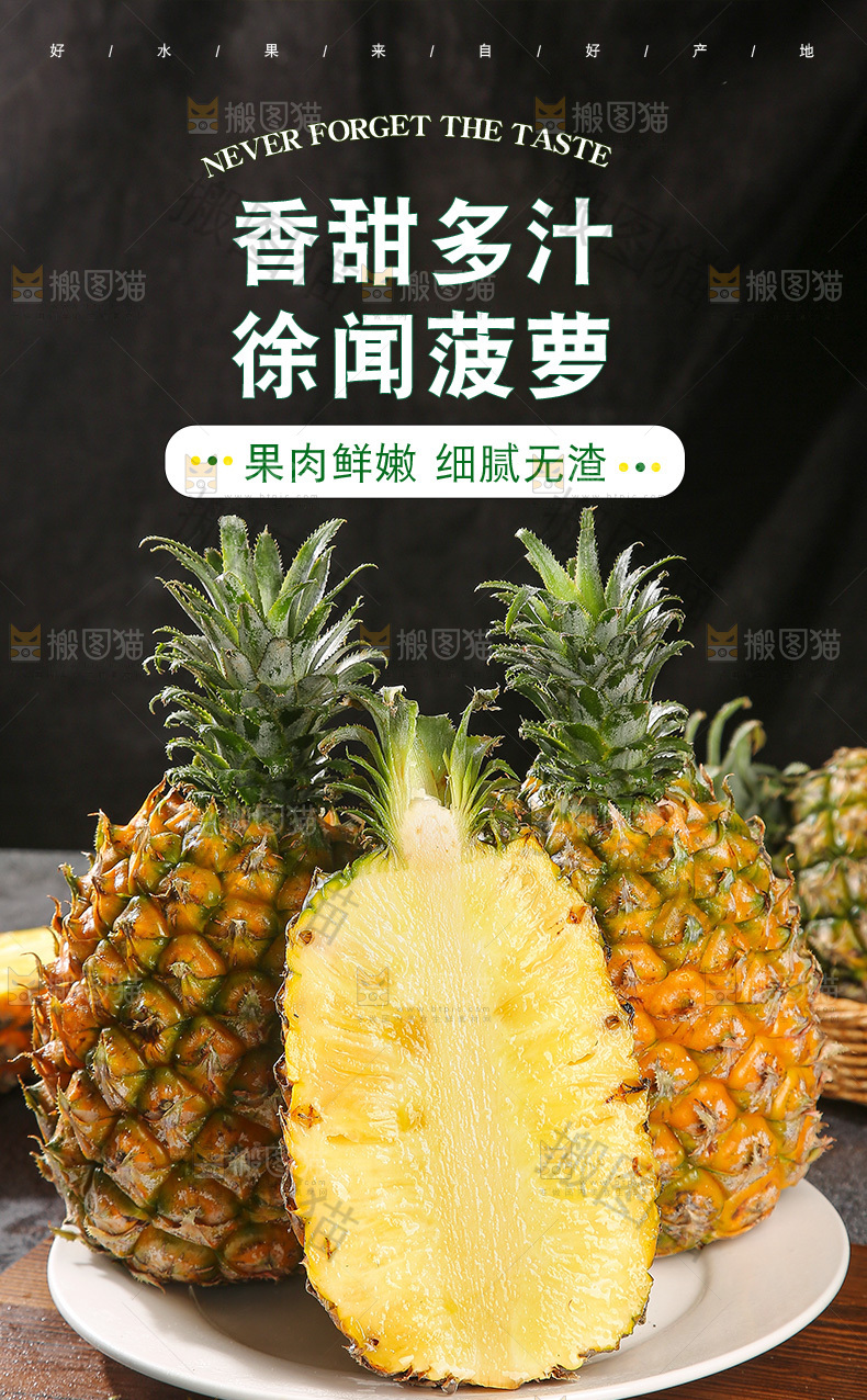徐闻菠萝详情页