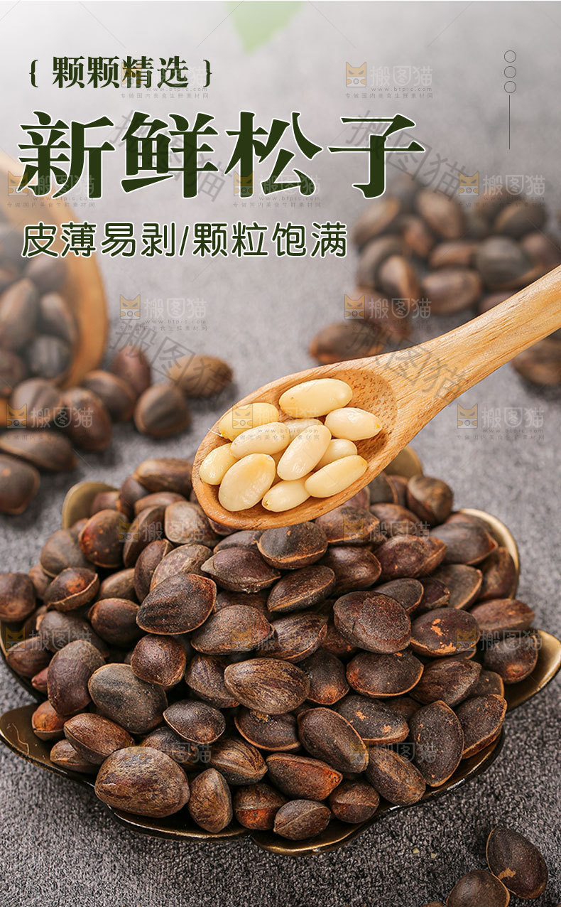 新鲜松子详情页