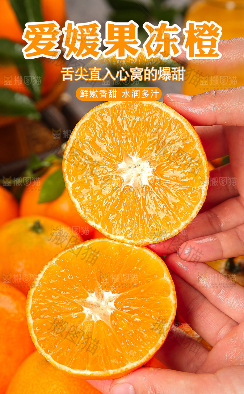 爱媛果冻橙详情页