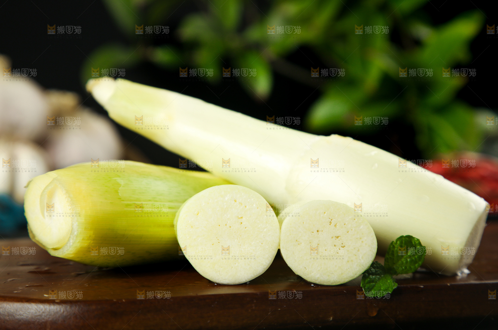 深木底上的茭儿菜菰