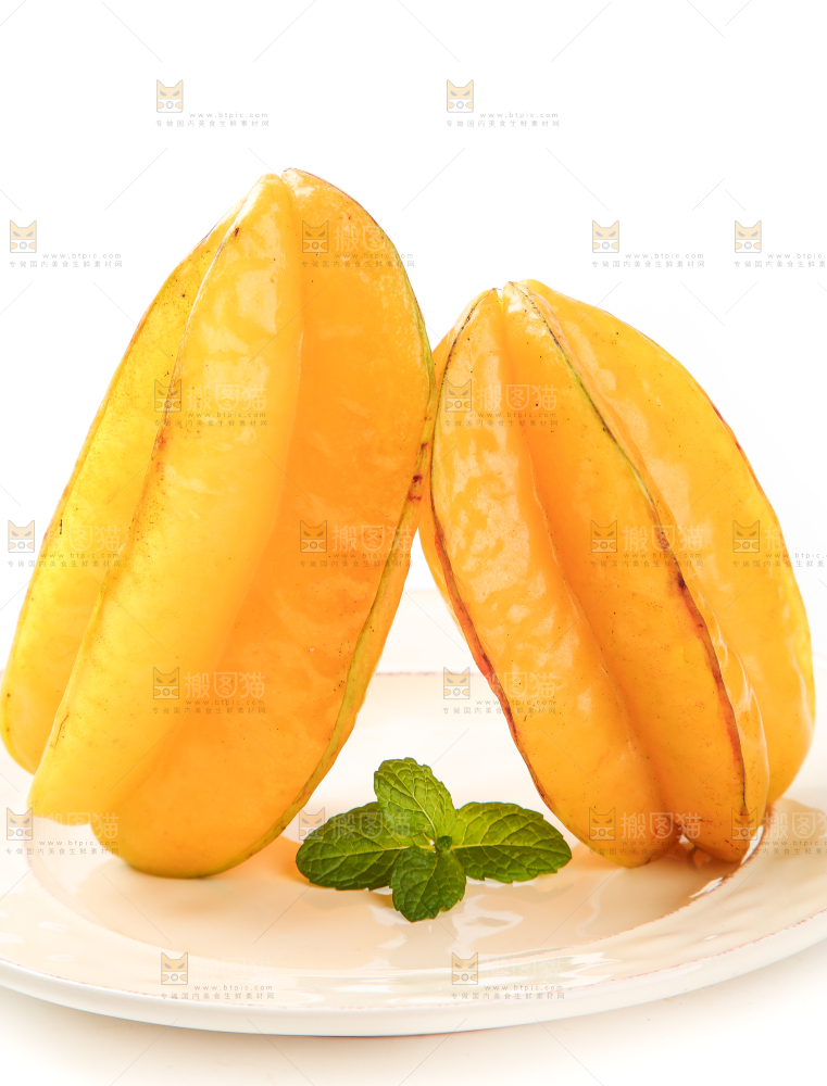 盘子里的漳州杨桃