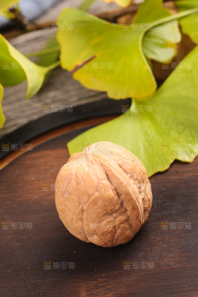 木底上的薄壳核桃