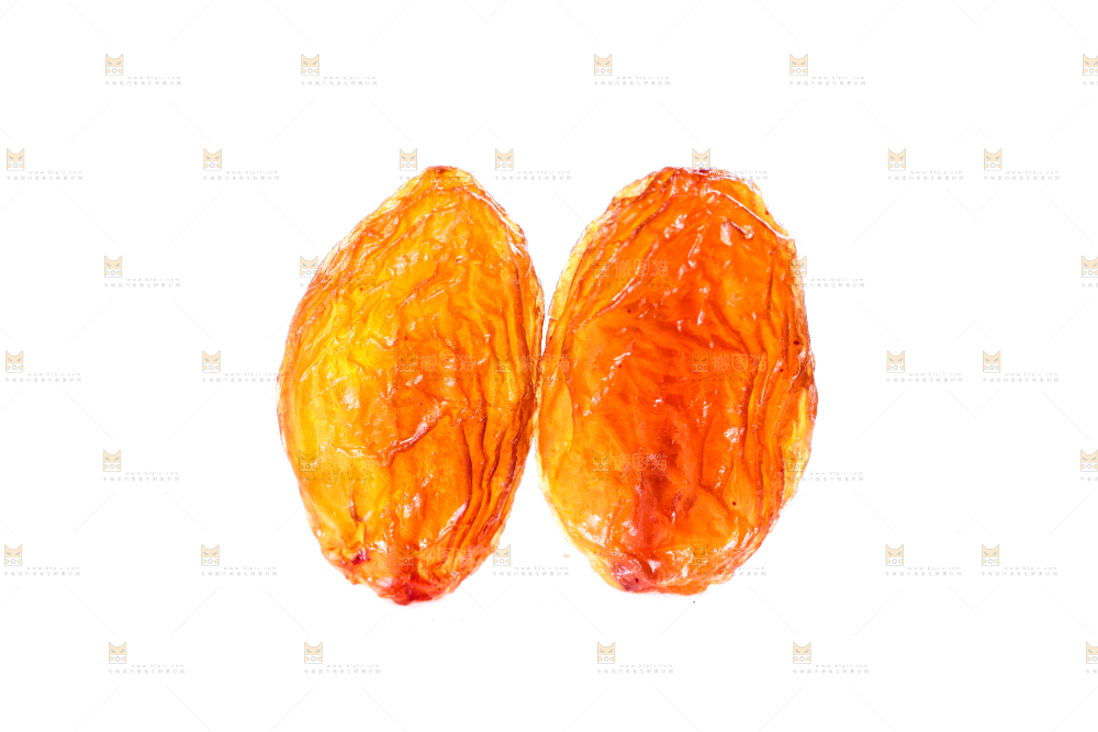 白底上的红玫瑰葡萄干