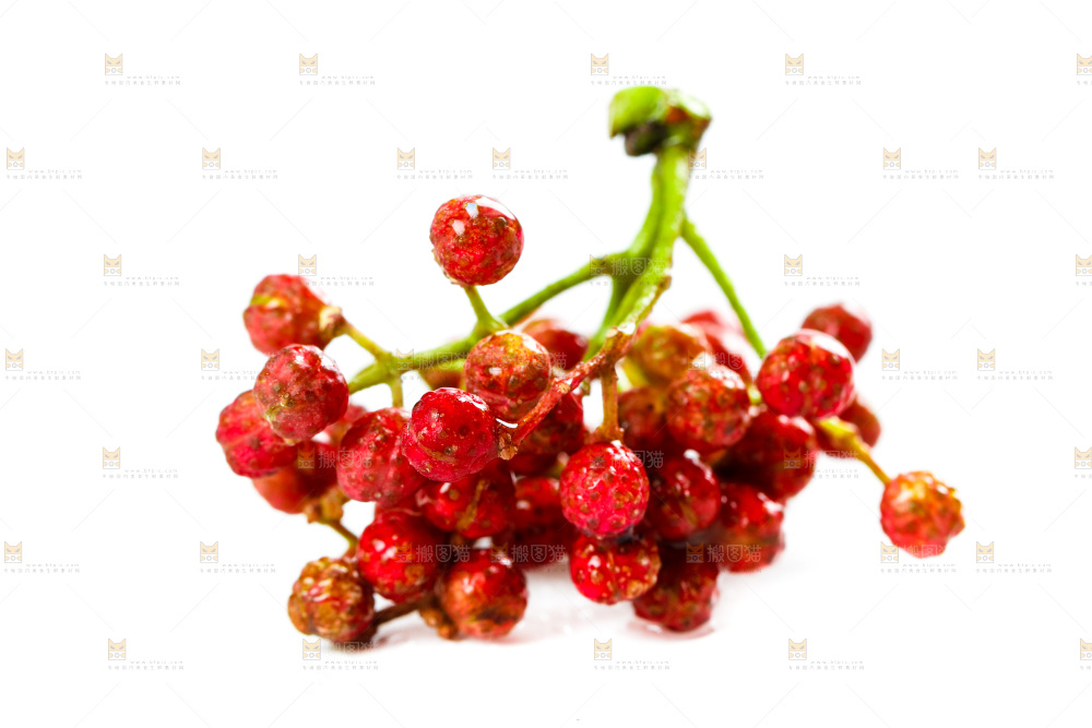 手拿花椒