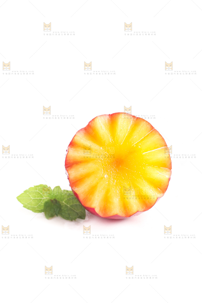 白底上的珍珠李