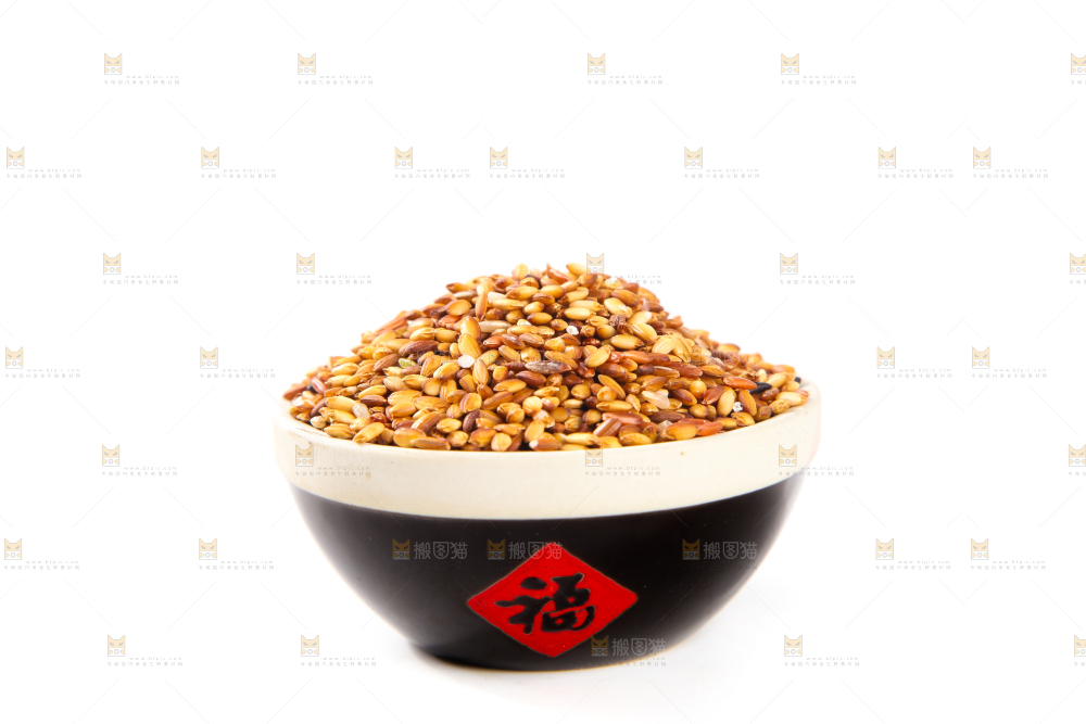 白底上的黄香米