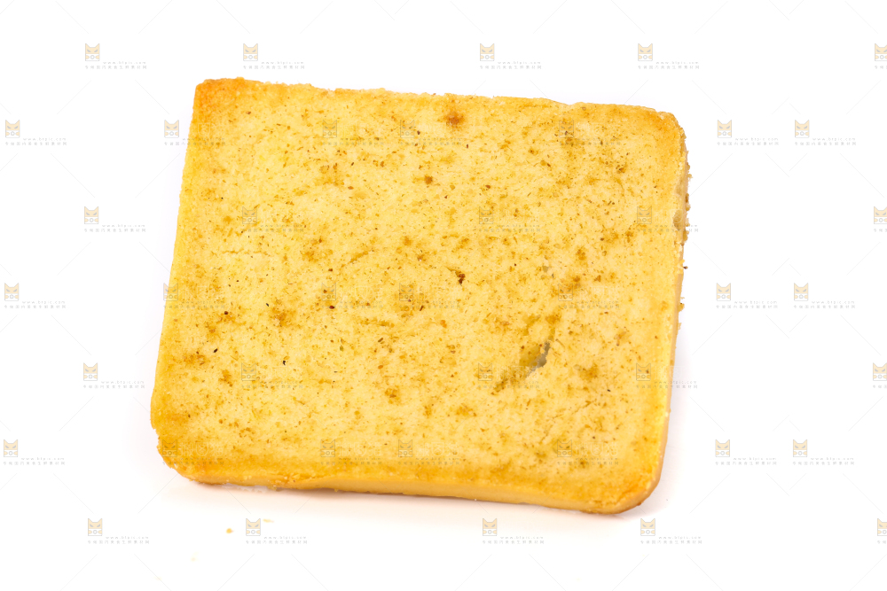 白底上放着原味烤馍