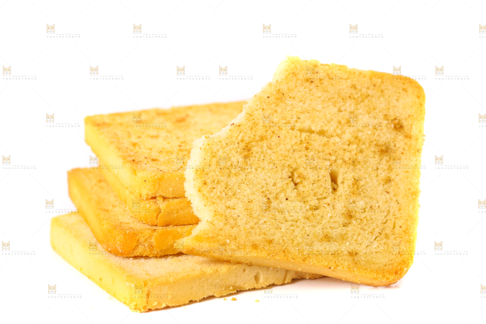 白底上放着原味烤馍