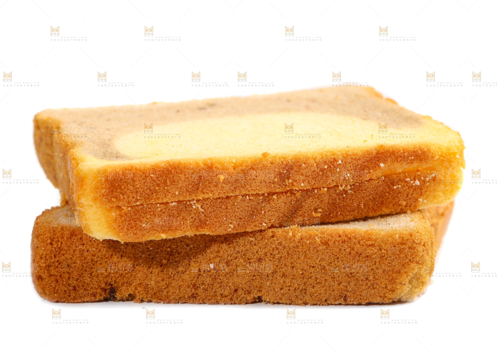 白底上的红豆双拼吐司