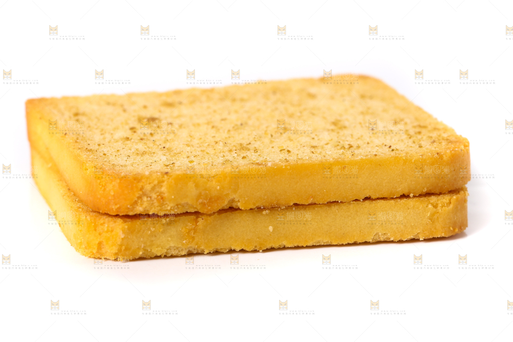 白底上放着原味烤馍
