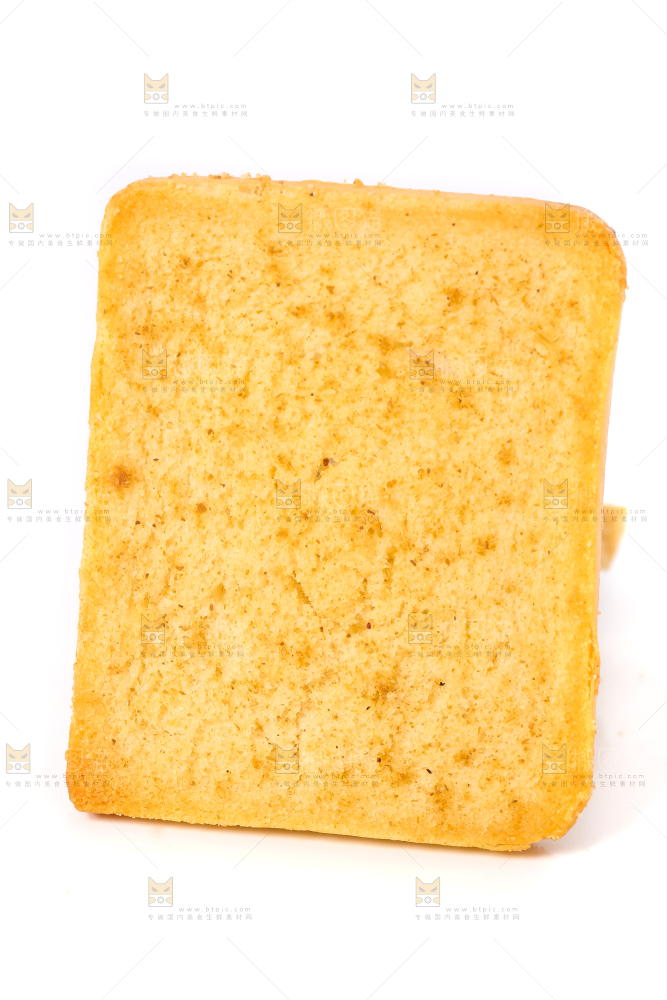白底上放着原味烤馍