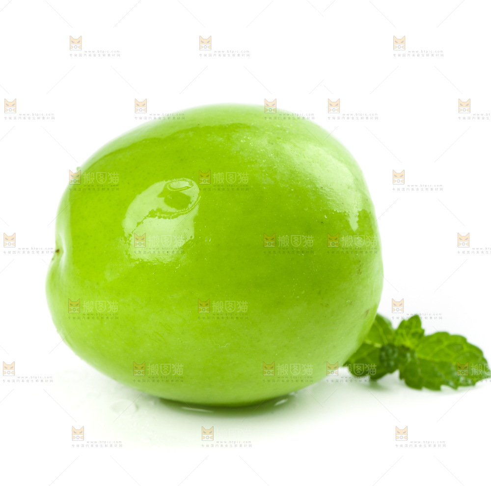 白底上的牛奶大青枣