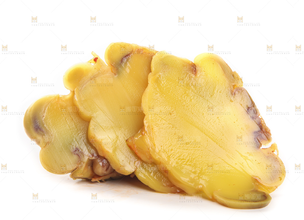 白底上的榨菜头