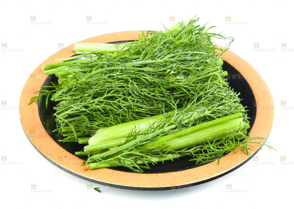 白底上放着小茴香