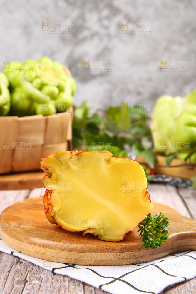 木板上的涪陵榨菜