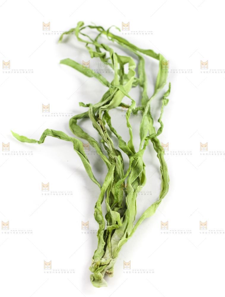 白底上的贡菜
