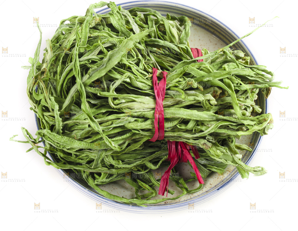 碗里装着涡阳贡菜