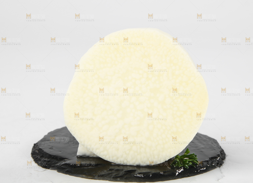 白底上的糯米金秤砣山药