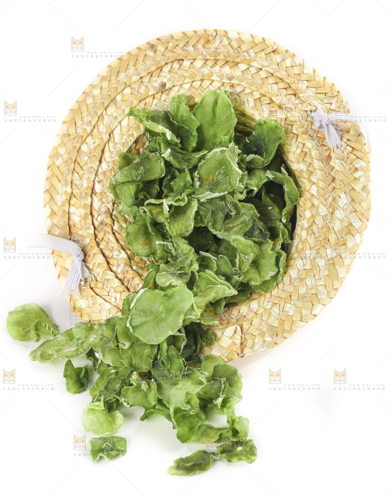 草帽里的笋干