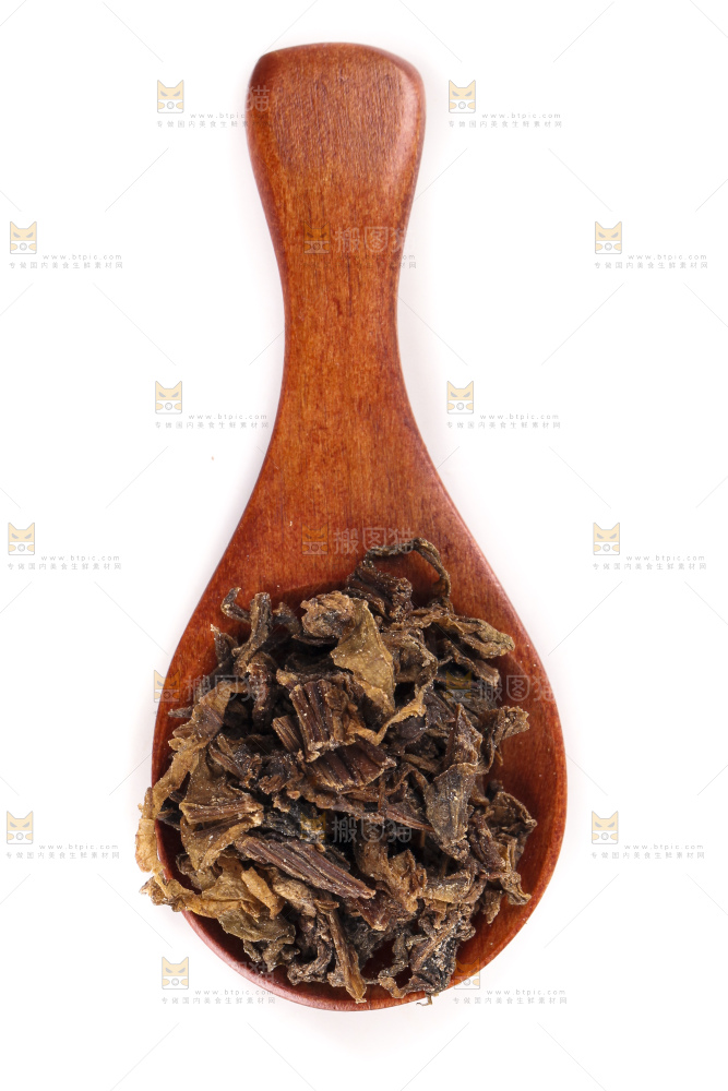 白底上的梅干菜