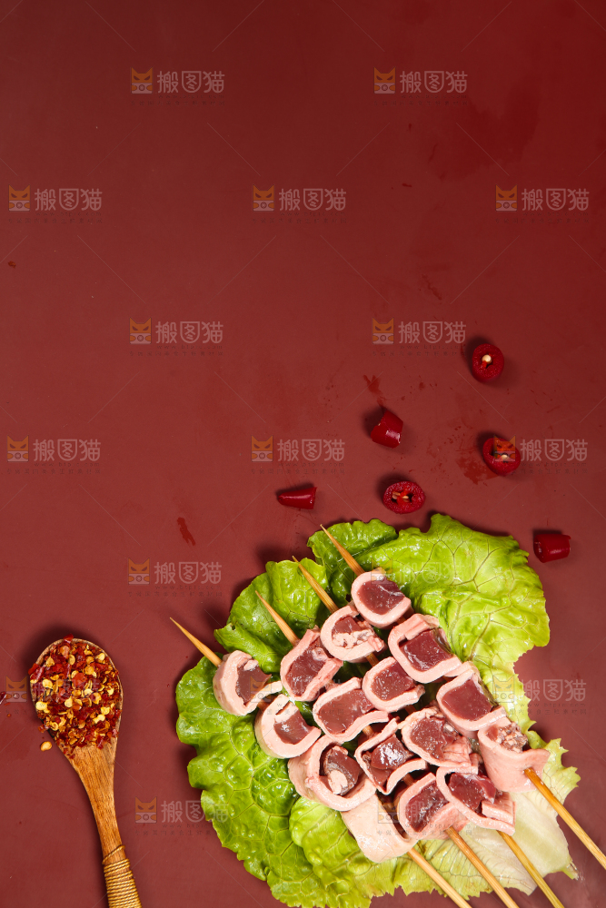 串串调料背景纹理