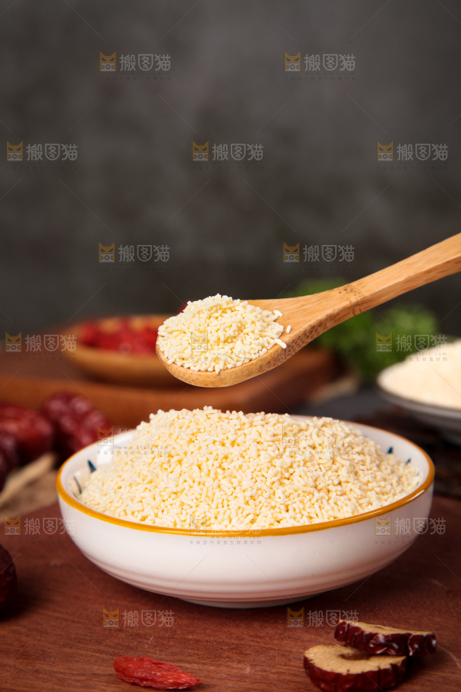 勺子里的葛粉
