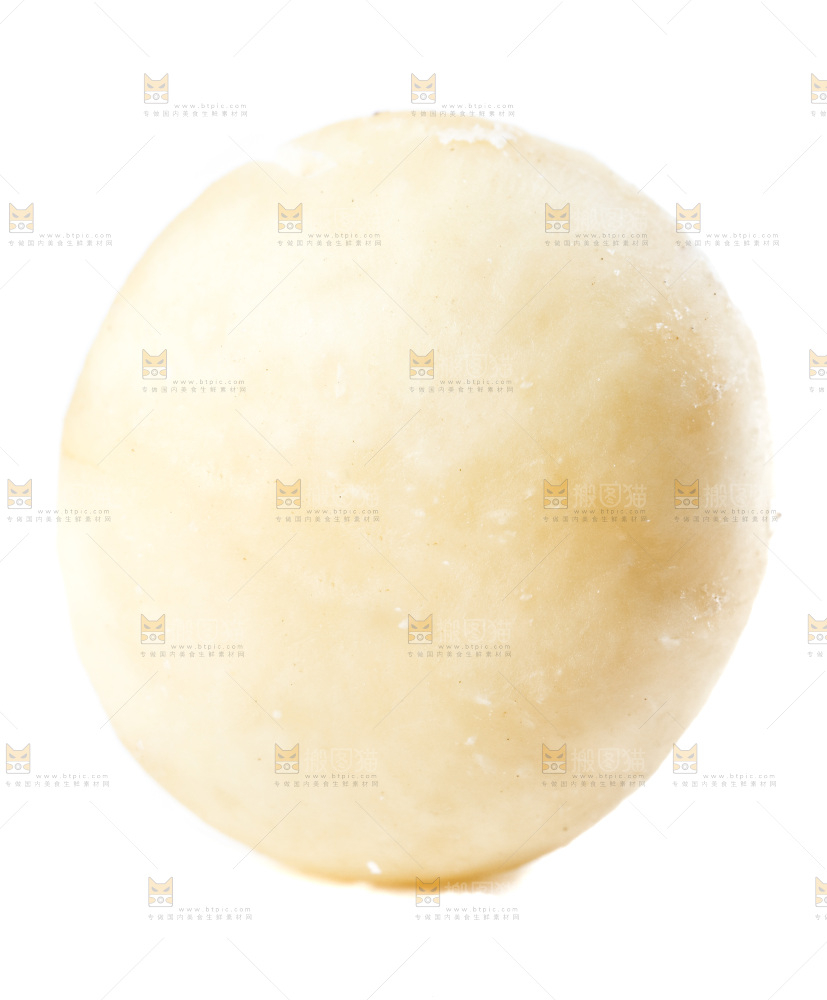 白底上的夏威夷果果仁