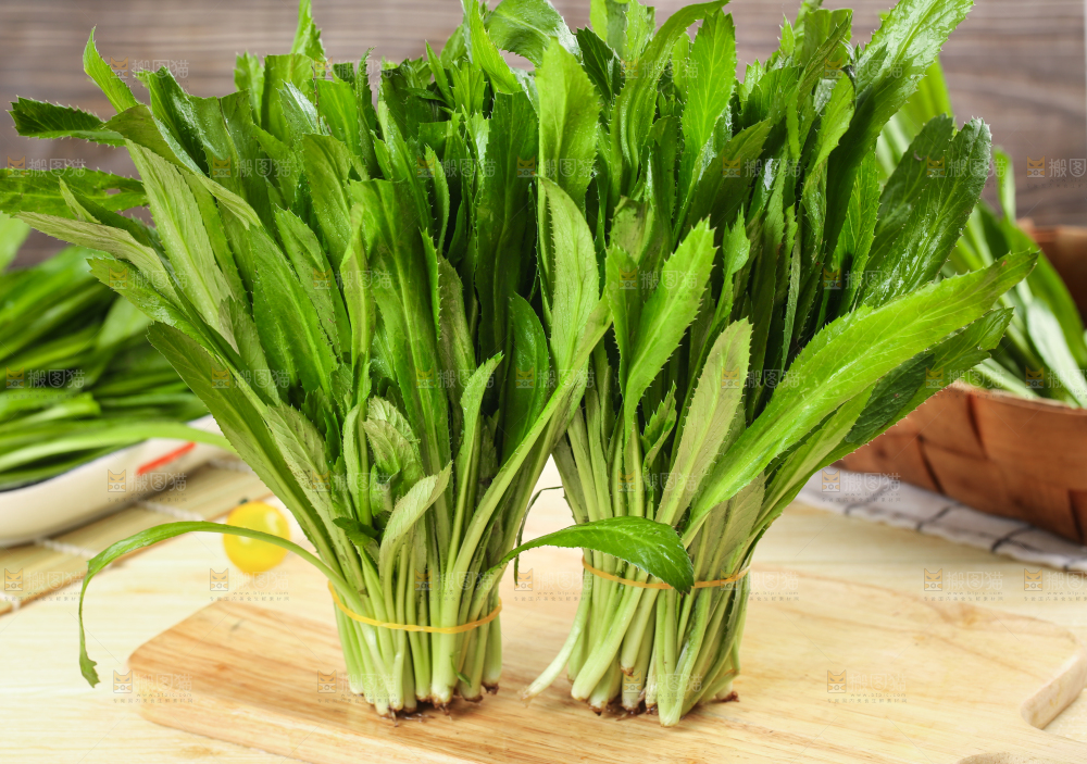 木底上的缅芫荽