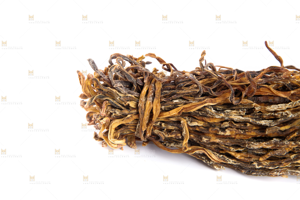 白底上的干豆角