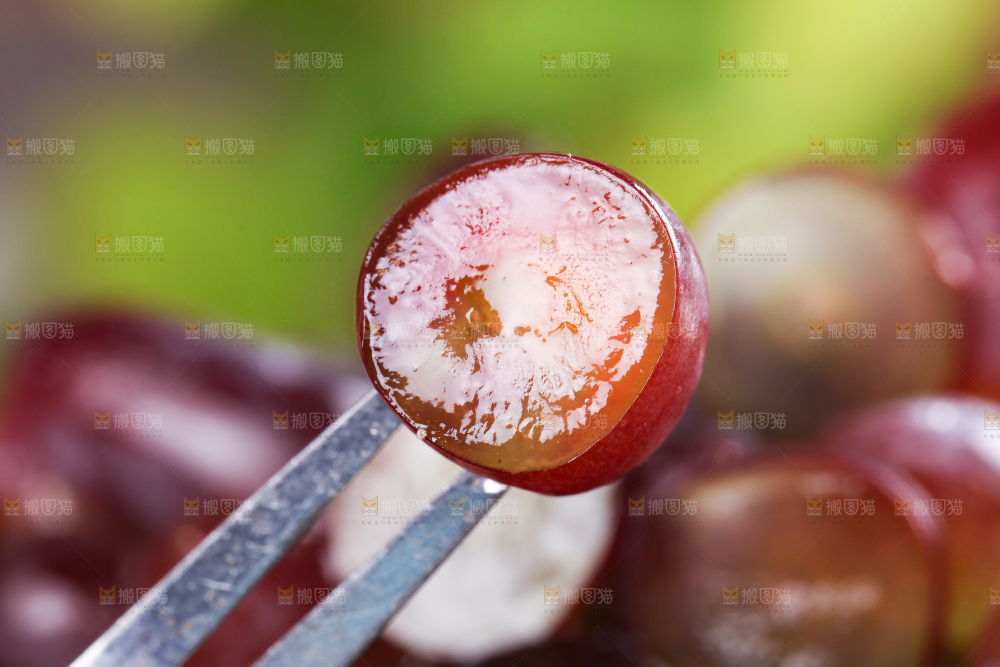 深底上的郁金香葡萄