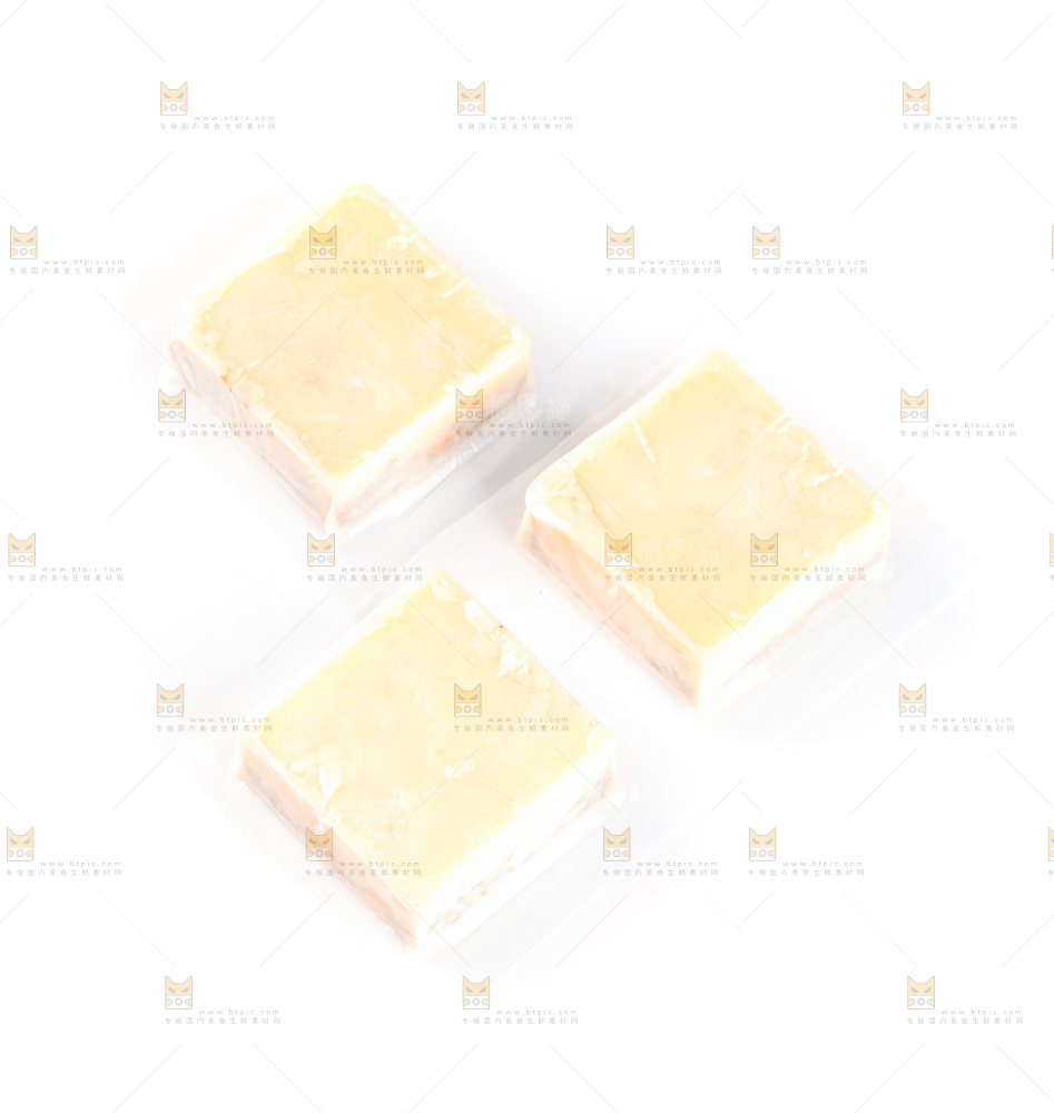 白底上的清汤火锅底料