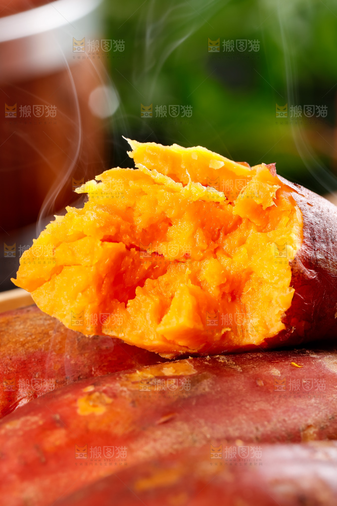 深底上的红心地瓜
